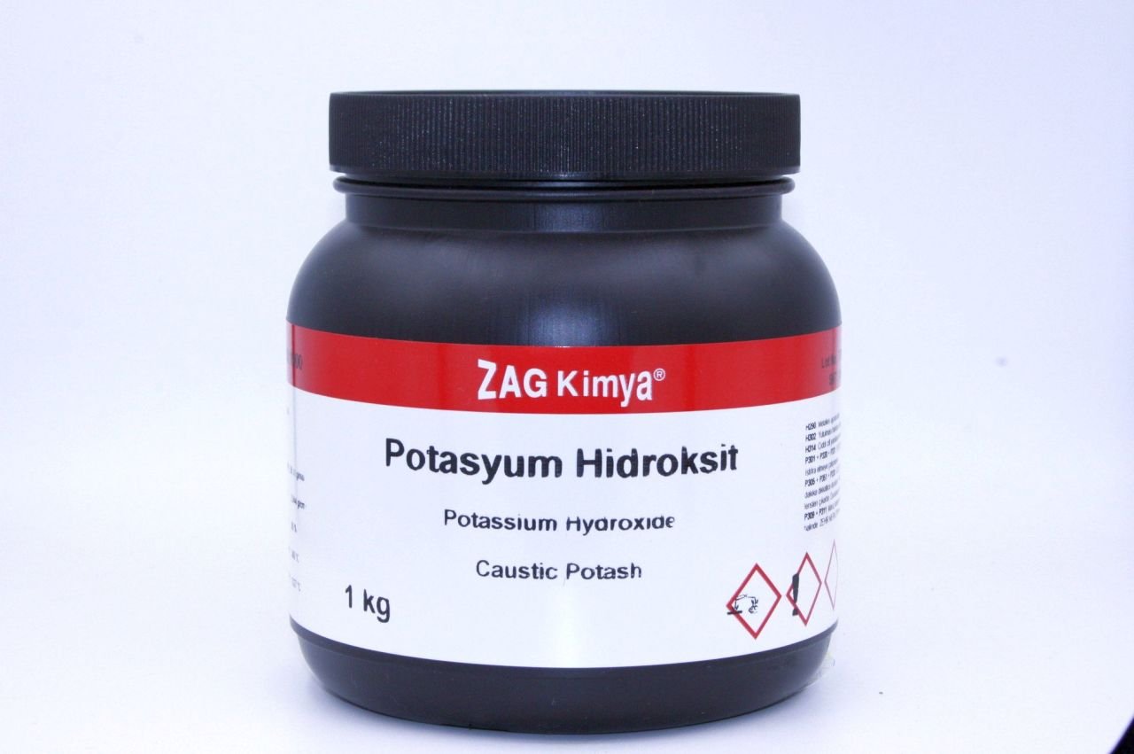 POTASYUM HİDROKSİT %90 CHEM PURE - 1 KG