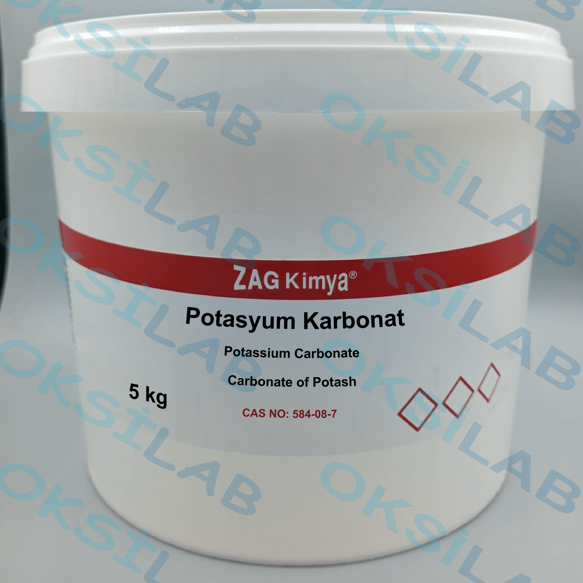 POTASYUM KARBONAT %99 CHEM PURE - 5 KG