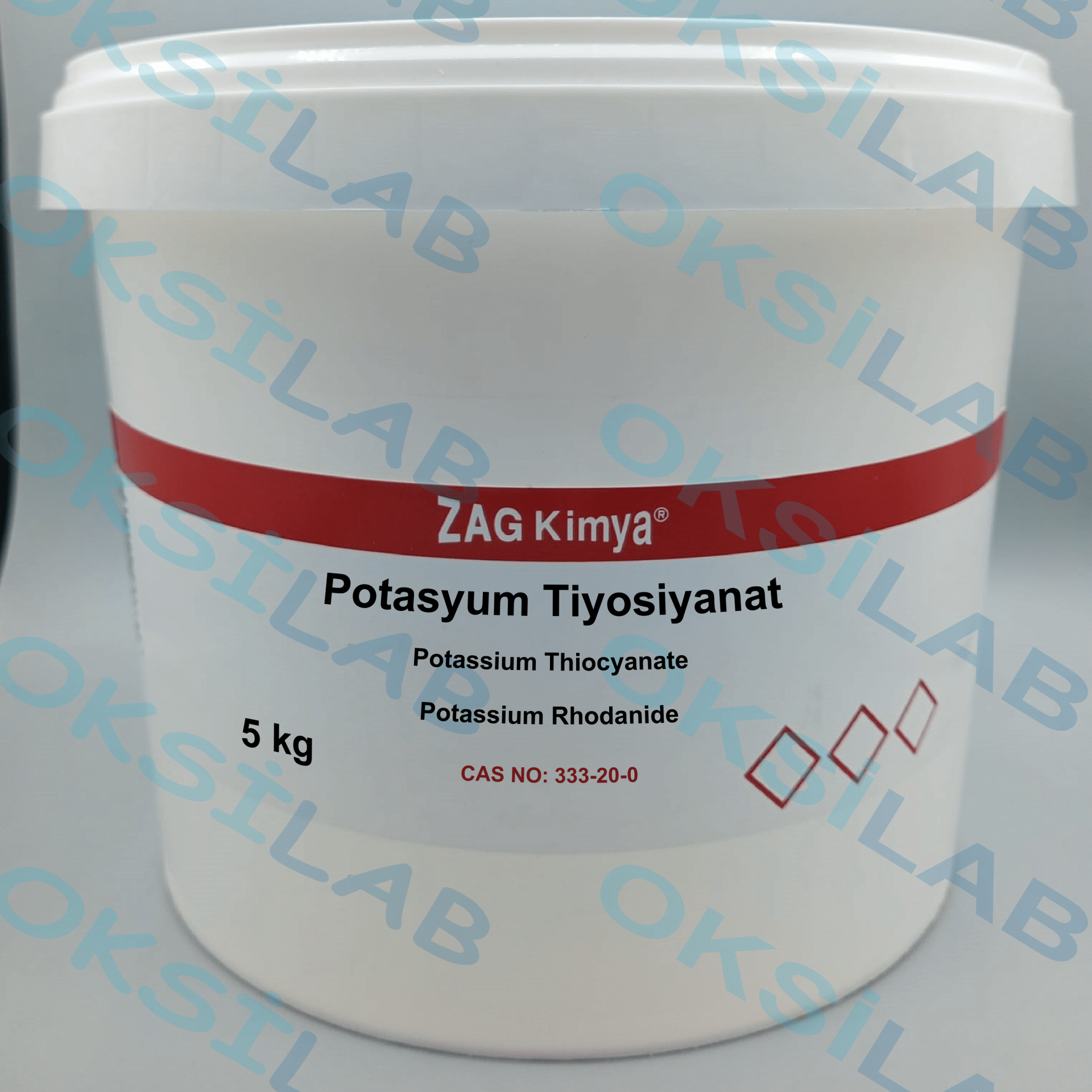 POTASYUM TİYOSİYANAT (RODANÜR) %97 CHEM PURE - 5 KG