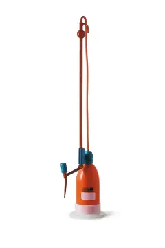 Büret - Otomatik - Şilling - Amber - As Kalite - Grup Sertifikalı - Beyaz Skala - 10 mL