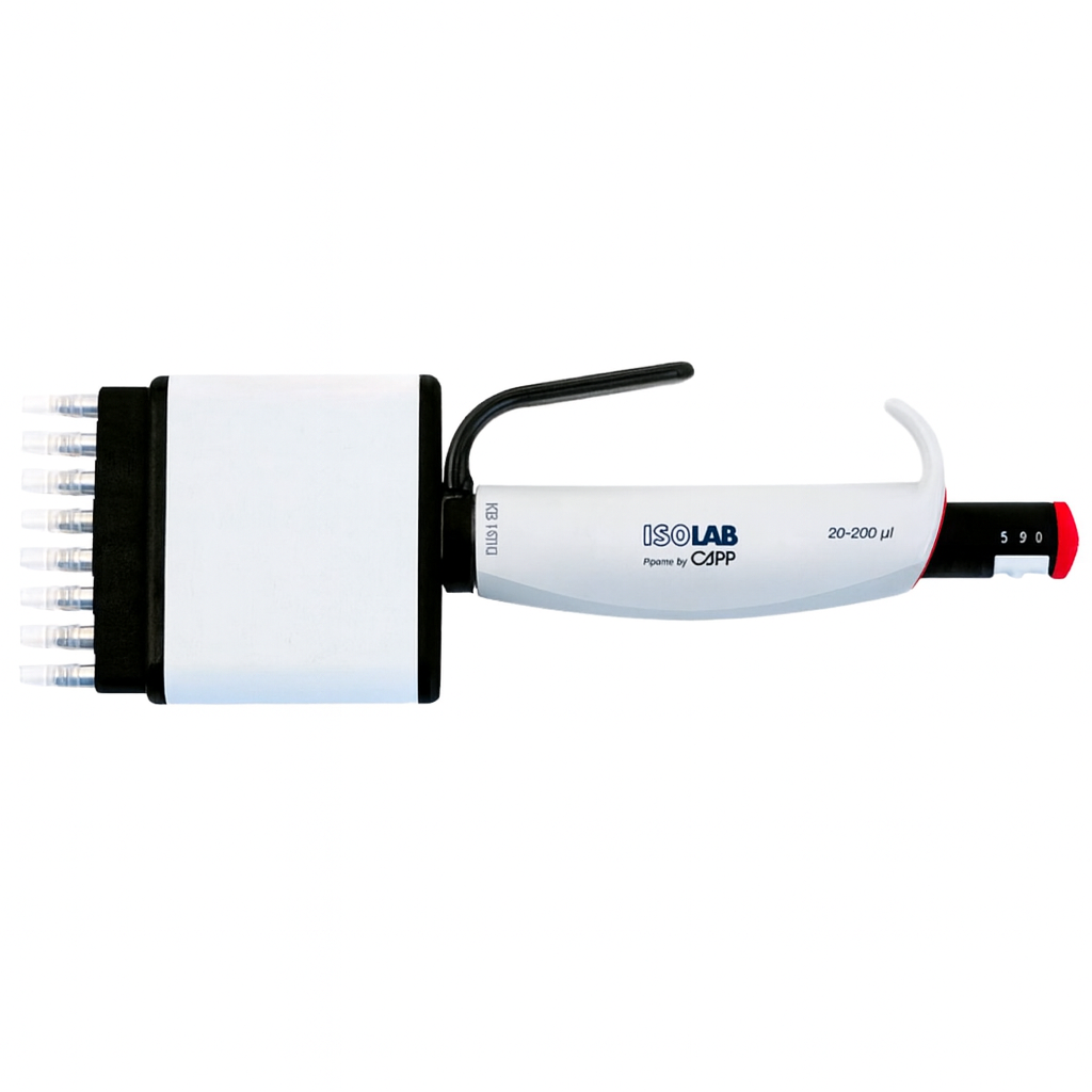 Otomatik Pipet - 8 Kanal - Araştırma Amaçlı - 20 - 200 Ul