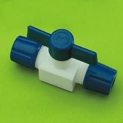 PTFE Boru Bağlantısı, Düz, Musluklu, 8x3 mm - 1 Ad.