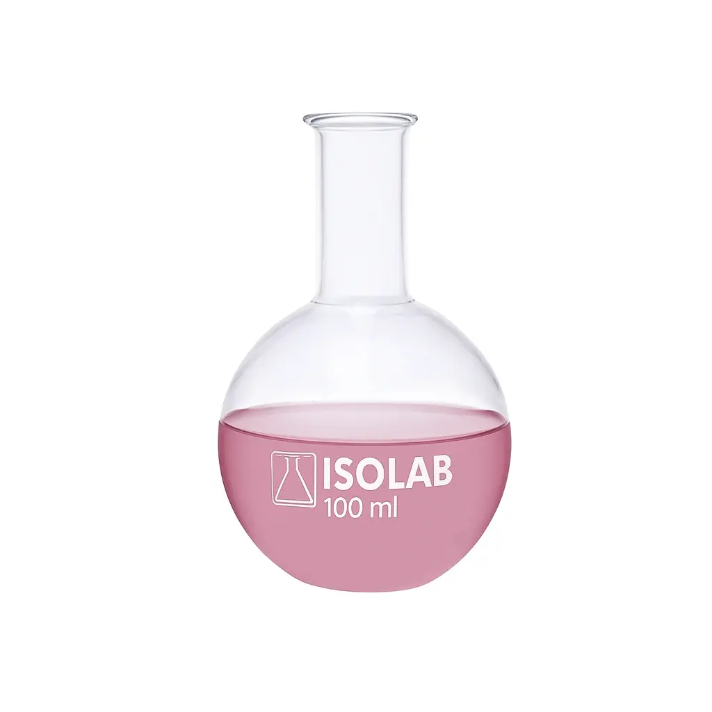Balon - Cam - Dibi Düz - 10000 mL