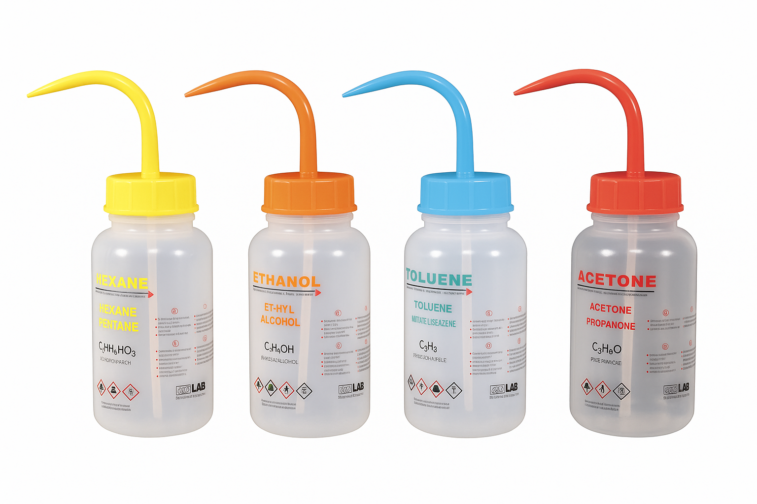 Piset - Orta Boyunlu - Baskılı - Metiletilketon - 500 mL