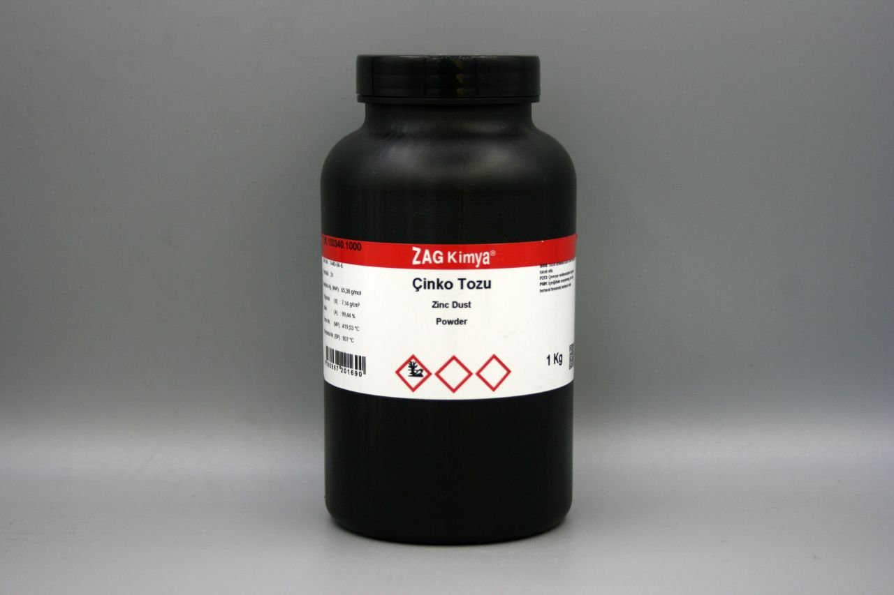 ÇİNKO TOZU (50 µm) %95-97 CHEM PURE - 1 KG
