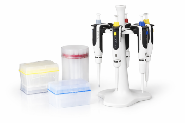 Pipet Seti 5'li (Paket 2) 0,5-20 ul 6'lı stand 10-100 ul 20-200 ul 100-1000 ul 500-5000 ul