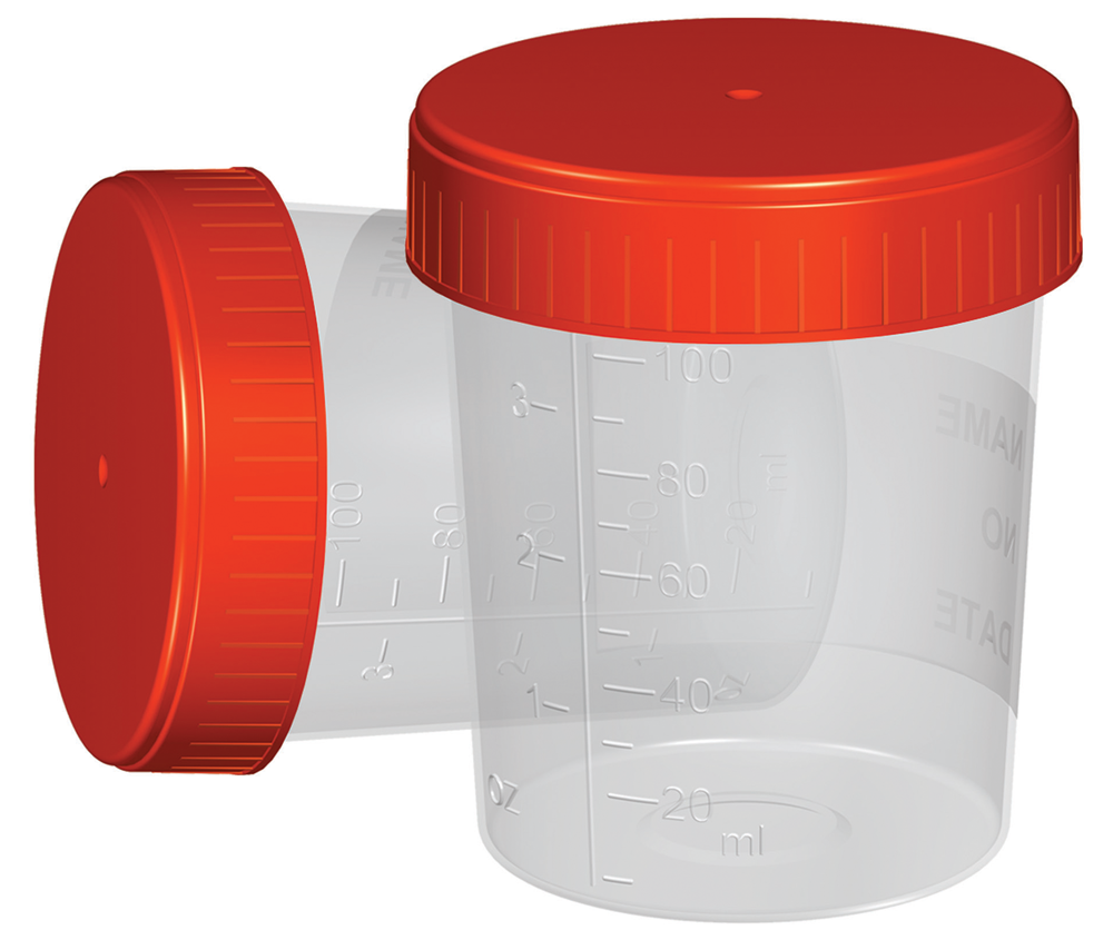 İDRAR NUMUNE KABI, STERİL, 100 ML (150 AD/1 KOLİ)