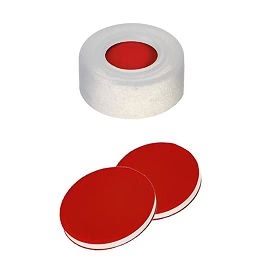 ND11 Çıtçıt Halka Kapak Kapak 11mm Ultra Hijyen Sıkmalı Şeffaf Orta Delikli Silikon Beyaz/Ptfe Kırmızı 45° Shore A 1.3mm