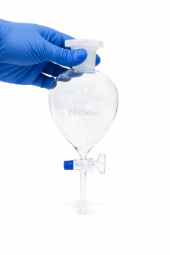 Ayırma Hunisi - Cam - Musluklu