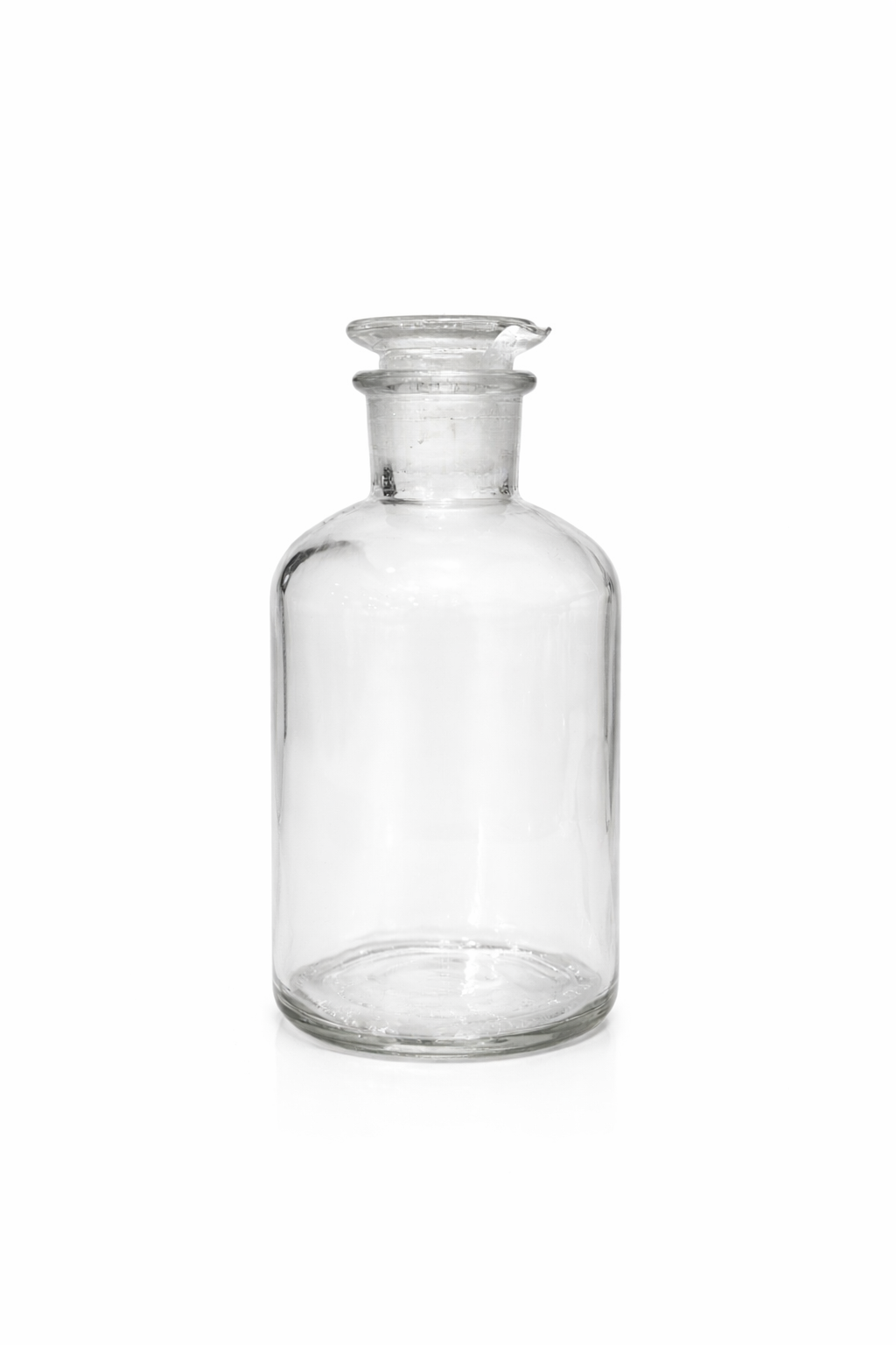 Şişe - Likit -  Şeffaf -  Cam Kapaklı