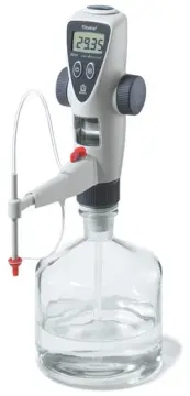 Dijital Büret Titrette (Geri döngü vanalı ve 0,001 ml hassasiyette) 10 ml