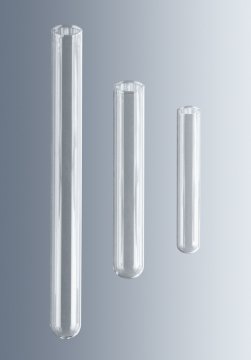 Test Tüpü, Cam, Borosilicate Cam, Dibi Yuvarlak, Taksimatsız, 25x150 mm - 100 Ad.
