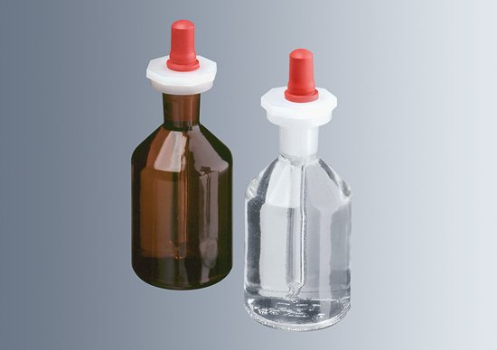 Damlalık Şişe, Cam, Puarlı, Cam Pipetli, Şeffaf, 50 ml