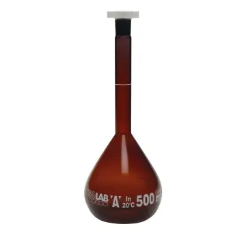 Balon Joje - Standard - Amber - A Kalite - Grup Sertifikalı - Beyaz Skala - 500 mL - NS 19/26