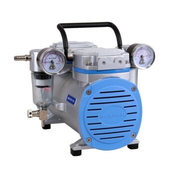  Vakum Pompası, Basınçlı, Yağsız, Kapasite 28 Lt, 630 mmHg (83.9 kPa), 220V/50 Hz, Rocker 430, Adet