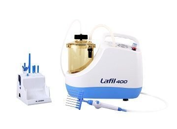  Vakum Pompası, Portatif, Kapasite 22 Lt, Pes Şişe 1200 ml, Pipetleme Tabancası, Tek Kanallı ve 8 Kanallı Uç, Rack, 720 mmHg (95, 9 kPa), 220V/50Hz, Lafil 400-Biodolphin, Set