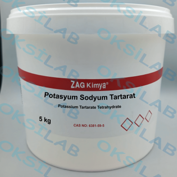 POTASYUM SODYUM TARTARAT %99,9 CHEM PURE - 5 KG