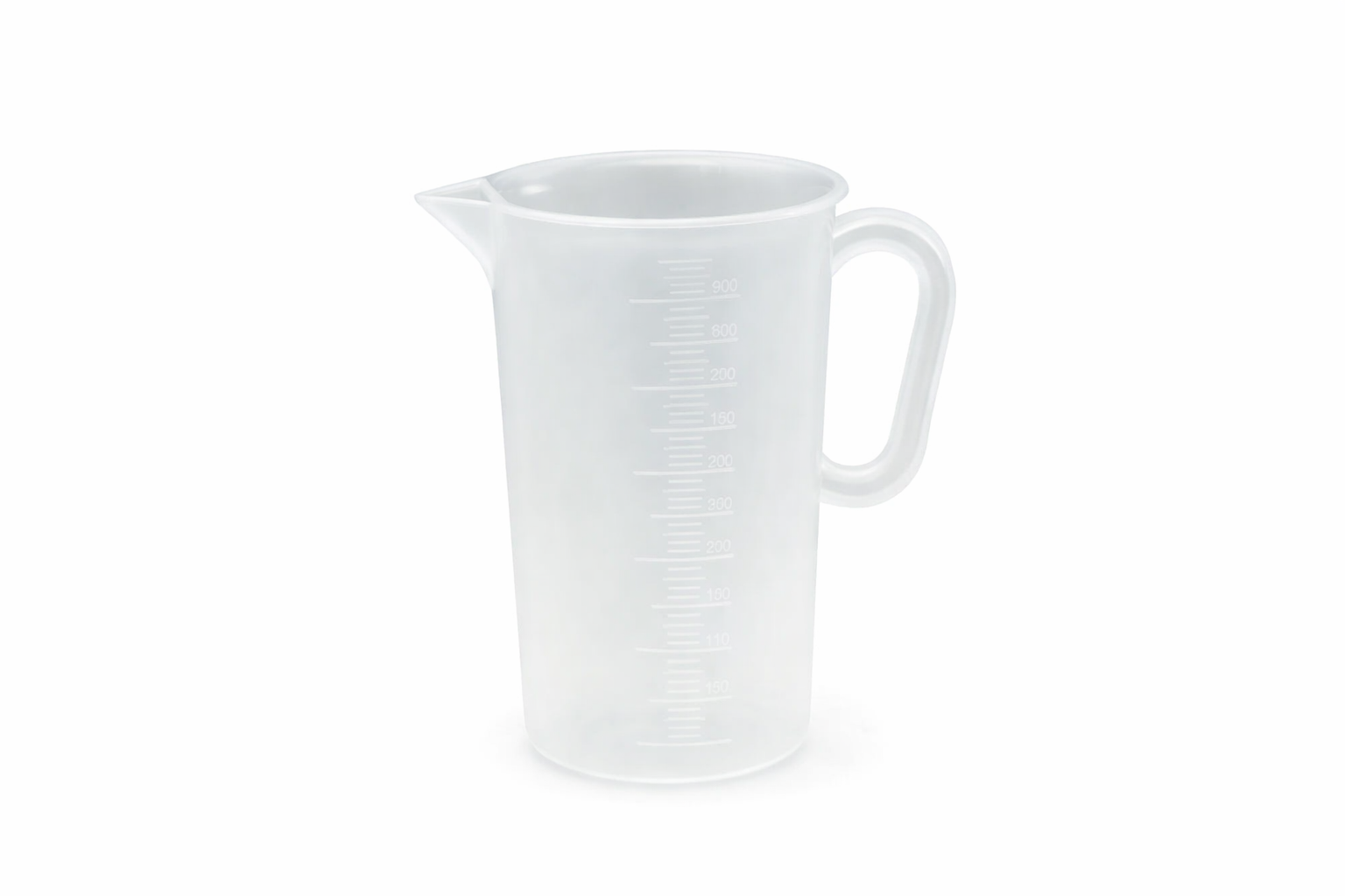 BEHER KULPLU  PLASTİK ŞEFFAF İKİ TAKSİMATLI  BASKILI     250 ML