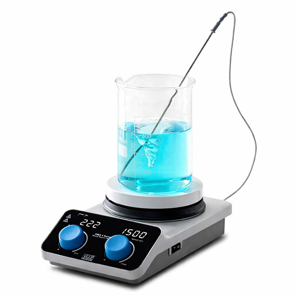 AREX 5 DİJİTAL SENSOR SET Isıtmalı Manyetik Karıştırıcı - 310 °C / 20 L - (Pt100 paket içinde)