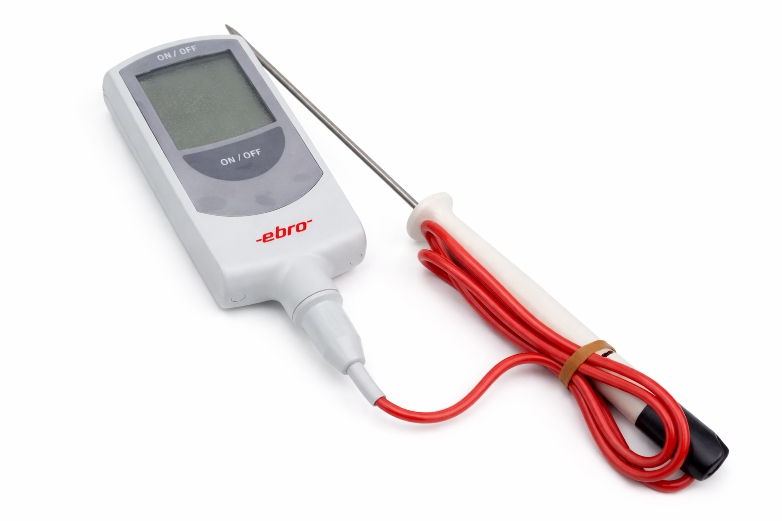 Hassas Çekirdek Termometre - PT1000 kablolu prob (60 cm), -50 °C … +300 °C - TFX 410 - °C