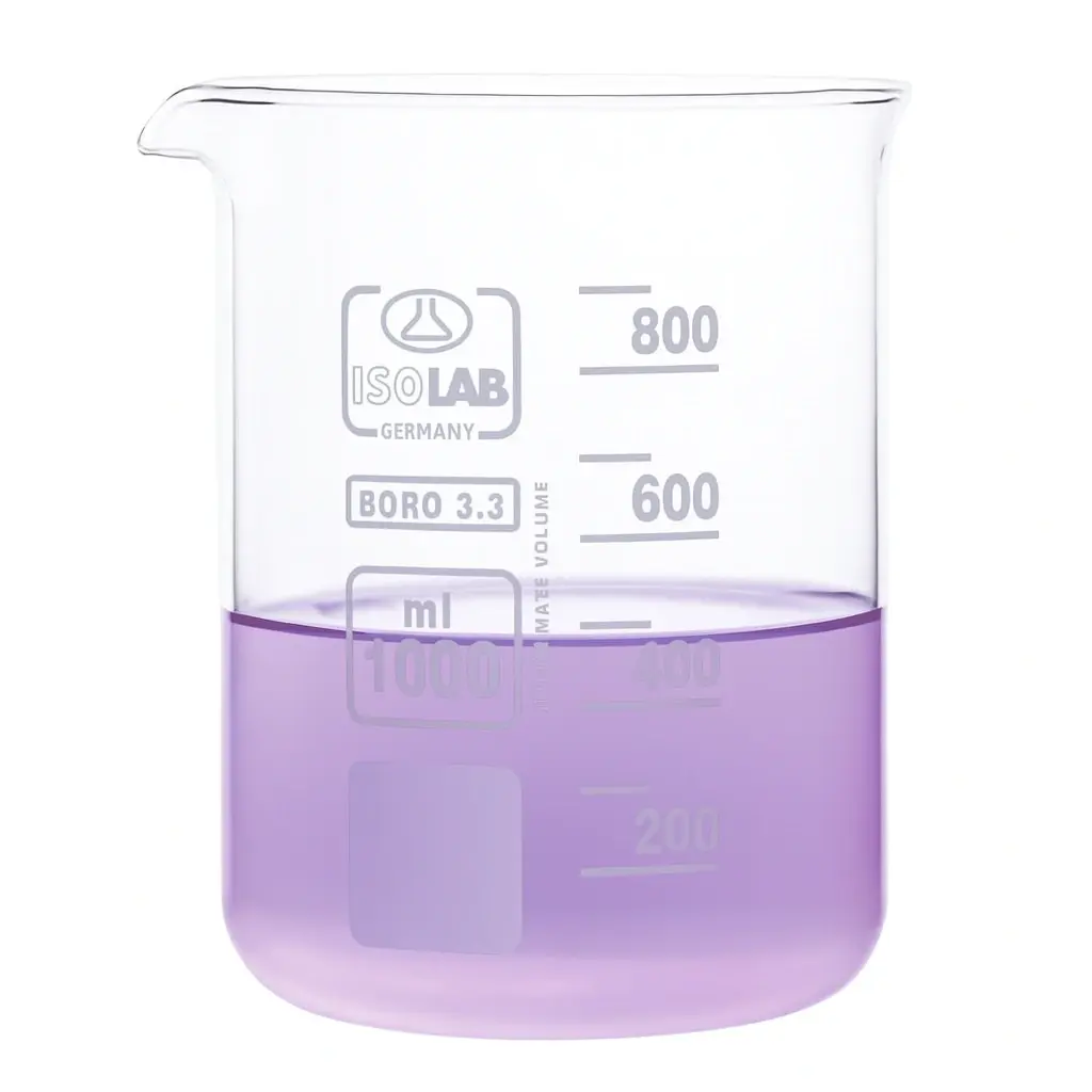 Beher - Cam - Kısa Form - 50 mL