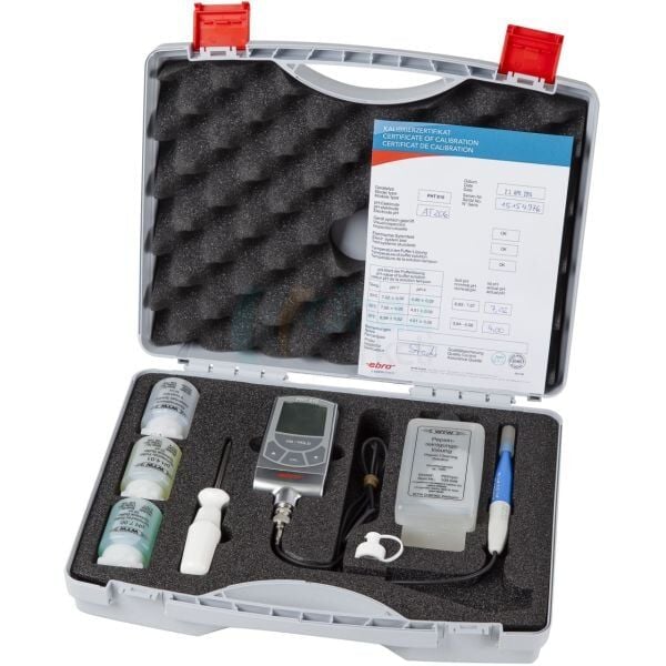 pH Metre Seti - PHT 810 + AT 206 gıda elektrodu ile çantalı set - ST 1000 - pH