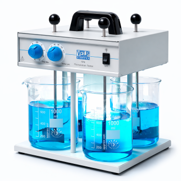 FP4 JAR TEST ( FLOKÜLATÖR ) - Analog Kontrollü 20... 200 rpm