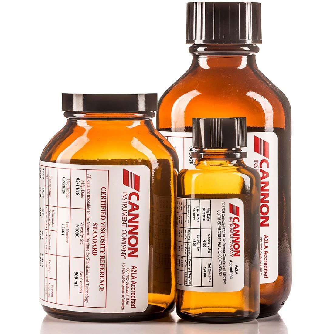 Kalibrasyon Yağı - Sertifikalı, OIL 500 / 100 - - ml / mPa.s