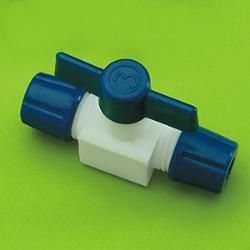 PTFE Boru Bağlantısı, Düz, Musluklu, 6x2 mm - 1 Ad.
