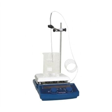 M 221 – Manyetik Karıştırıcı – 5 L – Isıtıcılı, Dijital Isı ve Zaman Göstergesi, 300°C