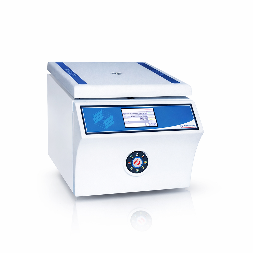 M 2415 P – Santrifüj Cihazı – 24x15 mL – İndüksiyon Motor, Dokunmatik Ekran, 10 Program Hafıza