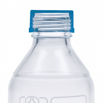 Şişe - Borosilikat Cam - Şeffaf - Vidalı Kapaklı