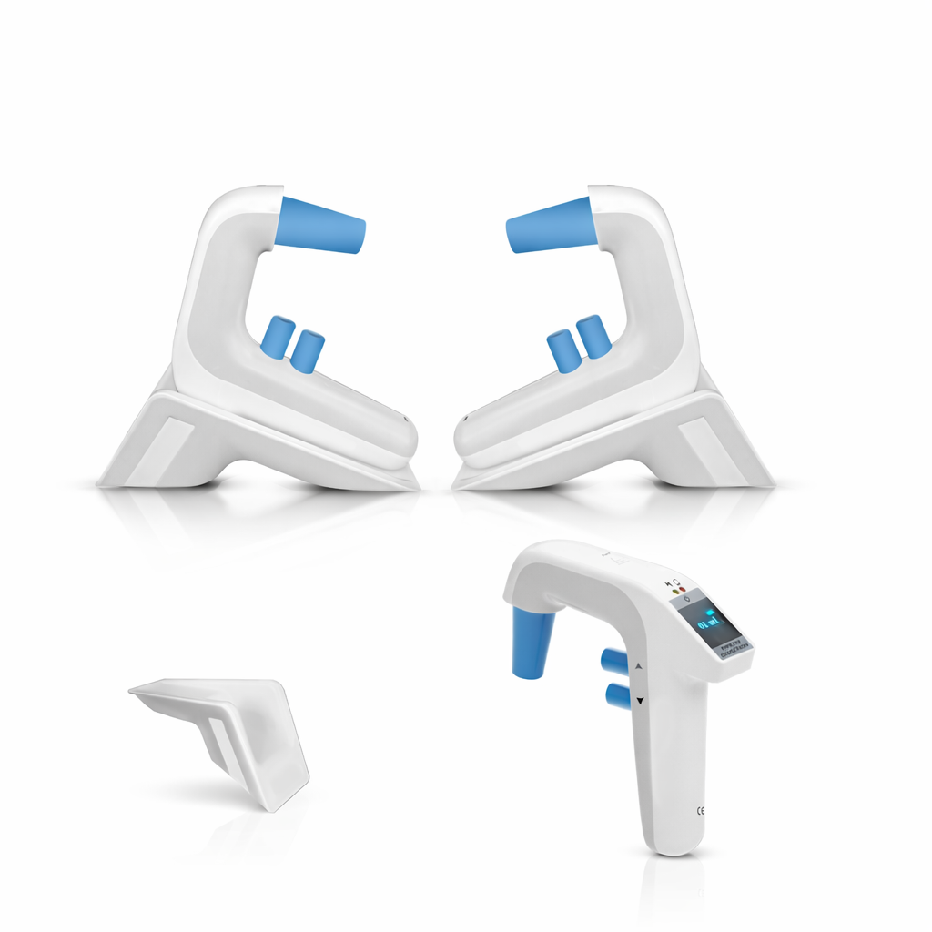 Pipet Tabancası  Easyaıd - Grey And White Body, Blue Collet And Plunger