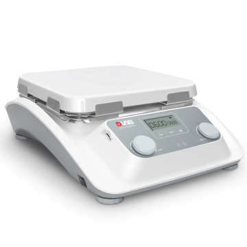 Manyetik Karıştırıcı Isıtıcılı MS10-H500-Pro - 500°C - PT1000-A Sensörlü ve Destek Kelepçeli