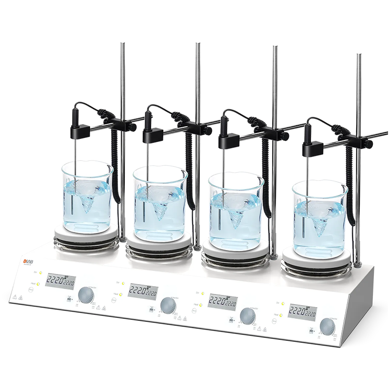 Manyetik Karıştırıcı Isıtıcılı MS-H280-S4 - PT1000-A Sensörlü ve Destek Kelepçeli