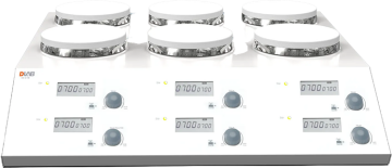 Manyetik Karıştırıcı Isıtıcılı MS-M-S6 - 6-Channel Digital Magnetic Stirrer