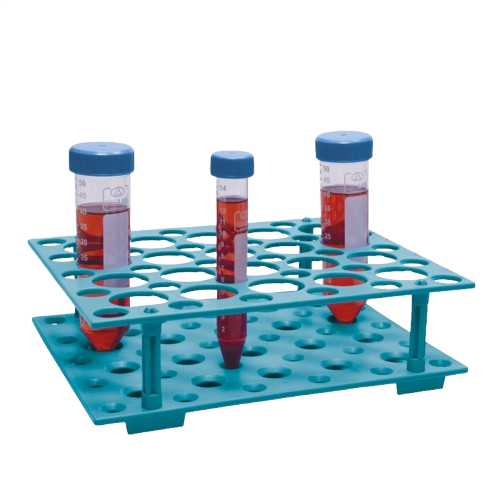 Tüp Standı - P.P - Demonte - 15 mL & 50 mL Tüpler İçin