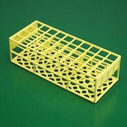 Tüp Sporu, Kare Delikli, Plastik, 21 mm, 40 Delikli, Sarı - 1 Ad.