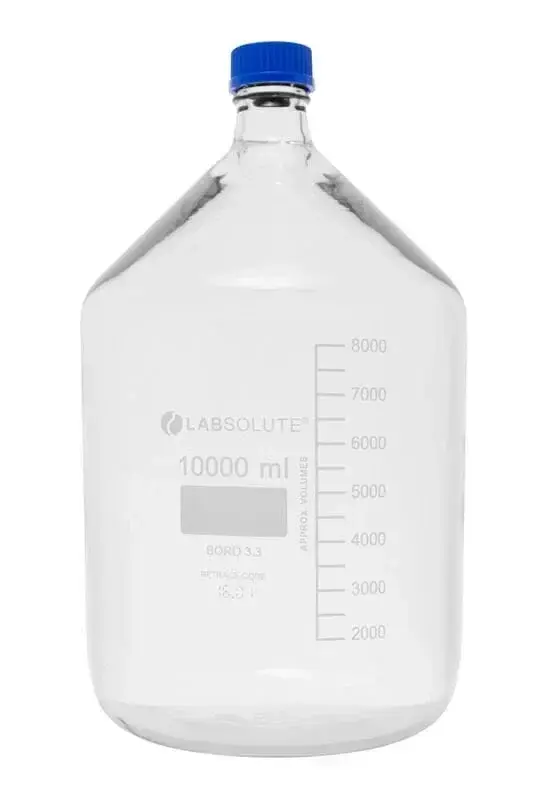 LABSOLUTE® Mavi Vida Kapaklı Otoklavlanabilir Laboratuvar Şişesi