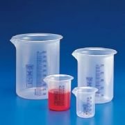 PP Beher, Mavi Taksimatlı, 3000 ml - 1 Ad.