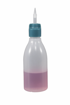 Şişe - DamLatma - P.E - Şeffaf - Amber- 100 mL-Şeffaf