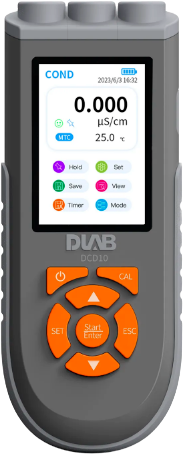 Multiparametre Ölçer Portatif DCD10 - Renkli Ekran - Portatif