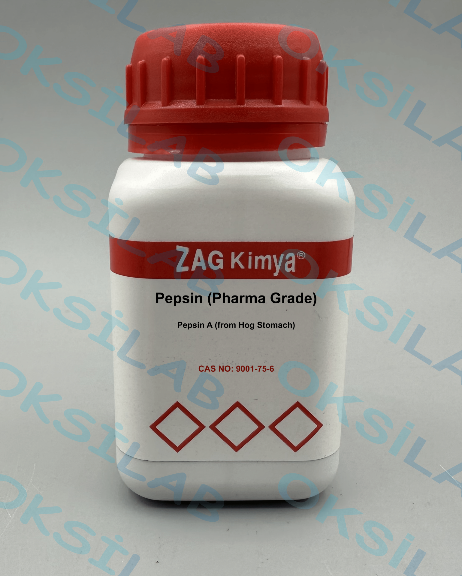 PEPSİN (DOMUZ MİDE MUKOZASI - MERCK 107185 AMBALAJLI) PHARMA GRADE - 50 GR - 50 GR