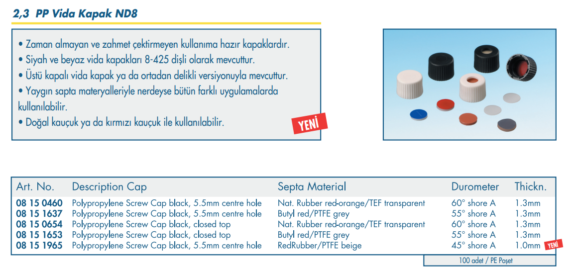 ND8 PP Vida Kapak