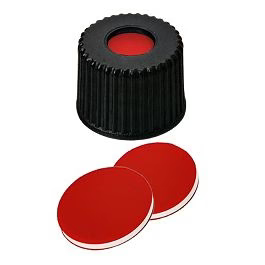 ND8 Silikon / PTFE Kapak Kapak 8mm Pp Siyah Siyah PpOrta Delikli Ptfe Kırmızı/Silikon Beyaz/Ptfe Kırmızı 45° Shore A 1.0mm