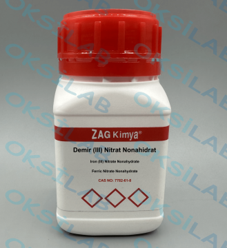 DEMİR III NİTRAT NONAHİDRAT %98 CHEM PURE - 250 GR - 250 GR