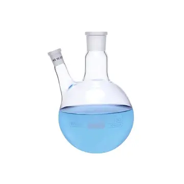 Balon - Dibi Yuvarlak - 2 Boyunlu - Yan Dişi Şilif - Merkez Boyun